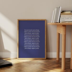 Plakat "Kreatywność"